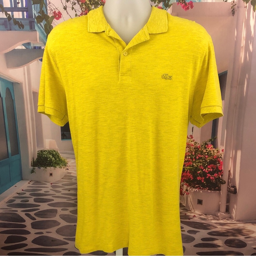 Lacoste Golden Yellow Polo Shirt